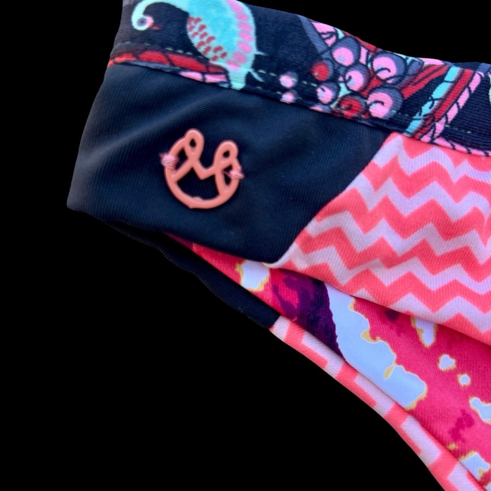 Colorful Patterned Bikini Set - Picture 3 of 5
